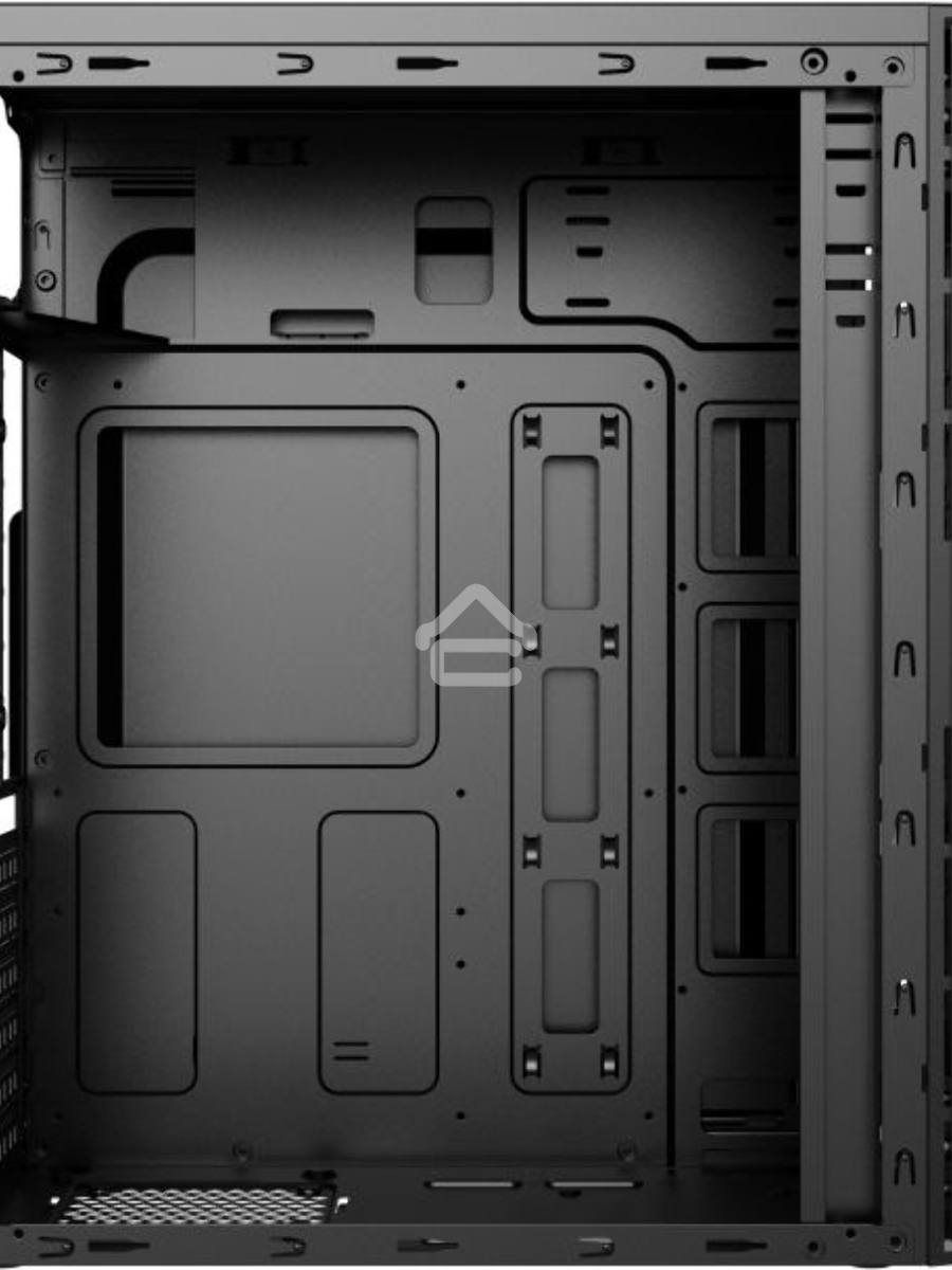 Компьютерный корпус Accord ACC-CL292B черный без БП ATX 1x120mm 2xUSB2.0 1xUSB3.0 audio