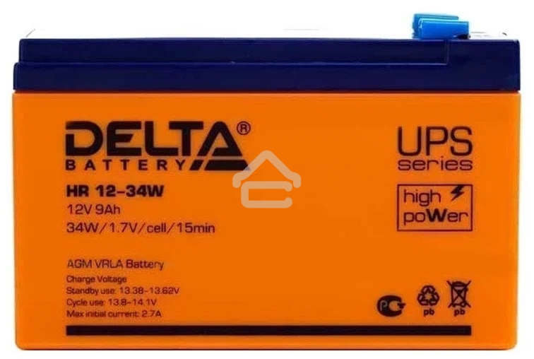 Батарея Delta DT 1212 (12V, 12Ah)