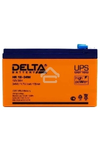 Батарея Delta DT 1212 (12V, 12Ah)