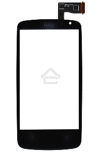 Сенсорное стекло (тачскрин) для HTC Desire 500, черное