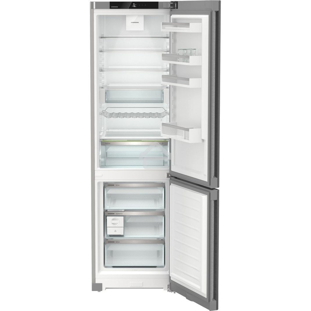 Холодильник Liebherr CNsdb 5723-22 001 нержавеющая сталь двухкамерный 266/94л морозилка снизу