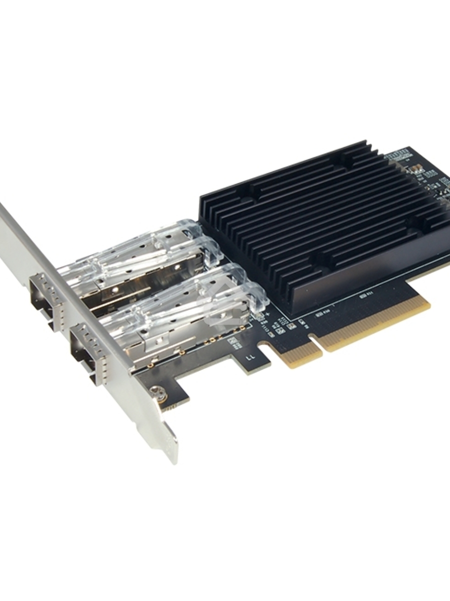 Сетевая карта SUNRICH TECHNOLOGY N-1100 25G Dual Port SFP28 Ethernet Adapter with Broadcom BCM57414 chipset