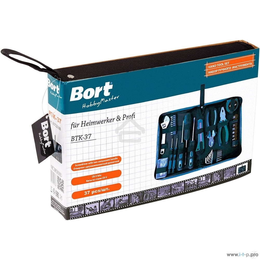 Набор ручного инструмента Bort BTK-37
