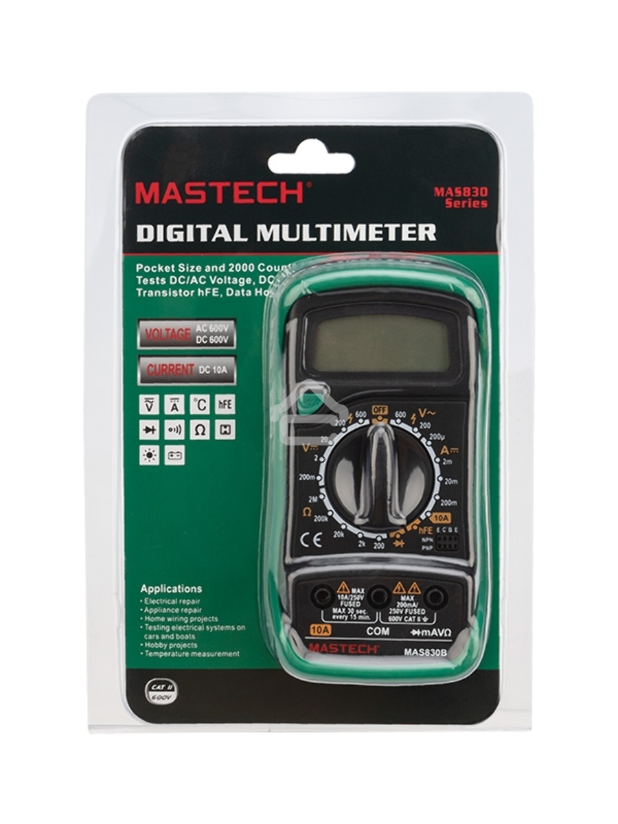 Портативный мультиметр MAS830B MASTECH
