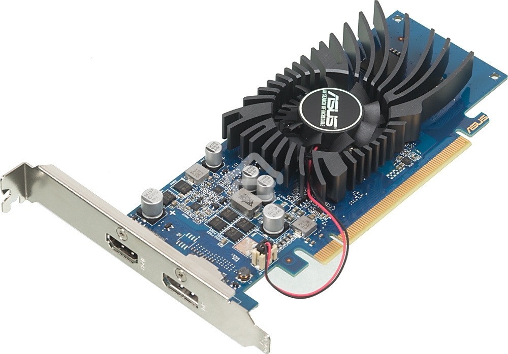 Видеокарта AsusGT1030-2G-BRK nVidia GeForce GT 1030 2048Mb 64bit GDDR5 1228/6008/HDMIx1/DPx1/HDCP PCI-Elow profile Ret