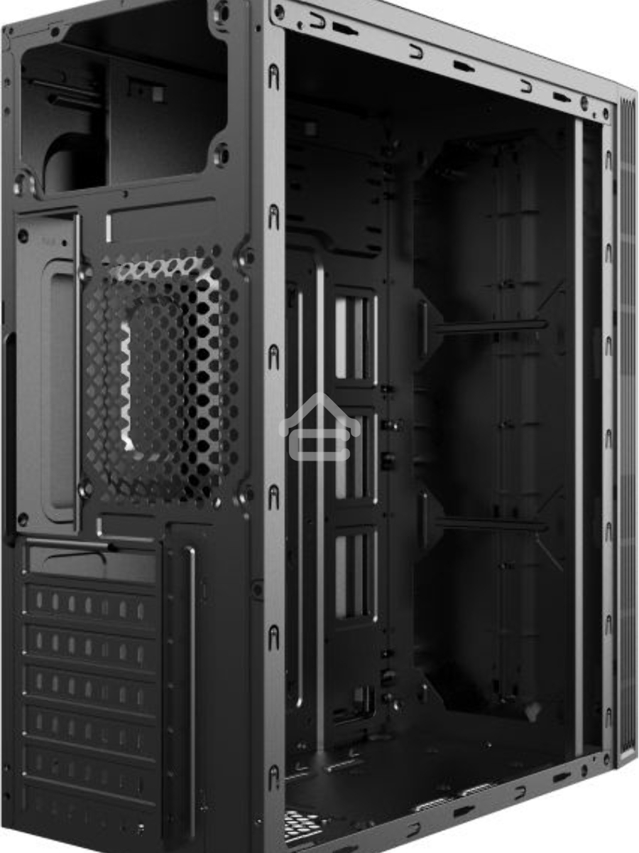 Компьютерный корпус Accord ACC-CL292B черный без БП ATX 1x120mm 2xUSB2.0 1xUSB3.0 audio