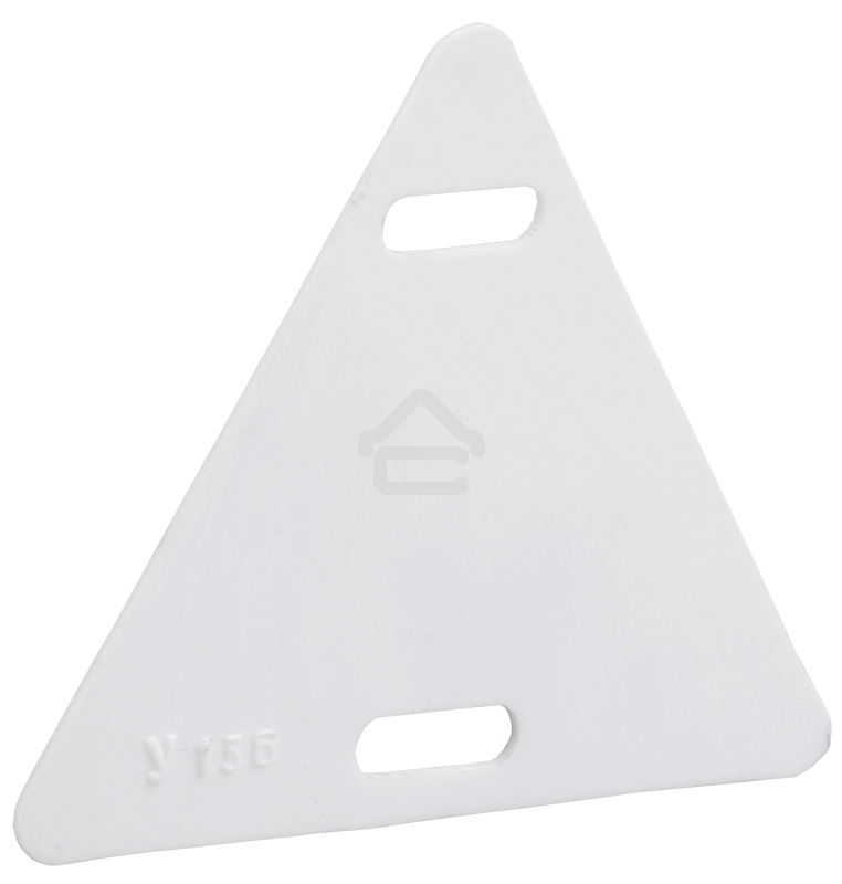 Бирка кабельная маркировочная У-136 55х55х55 мм (треугольник) ИЭК UZMA-BIK-Y136-T