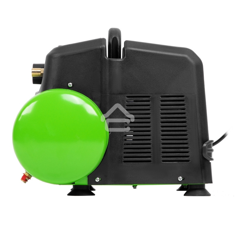 Компрессор воздушный безмаслянный Сибртех BL 1100/6 1100Вт, ресивер 6 л, 180 л/мин