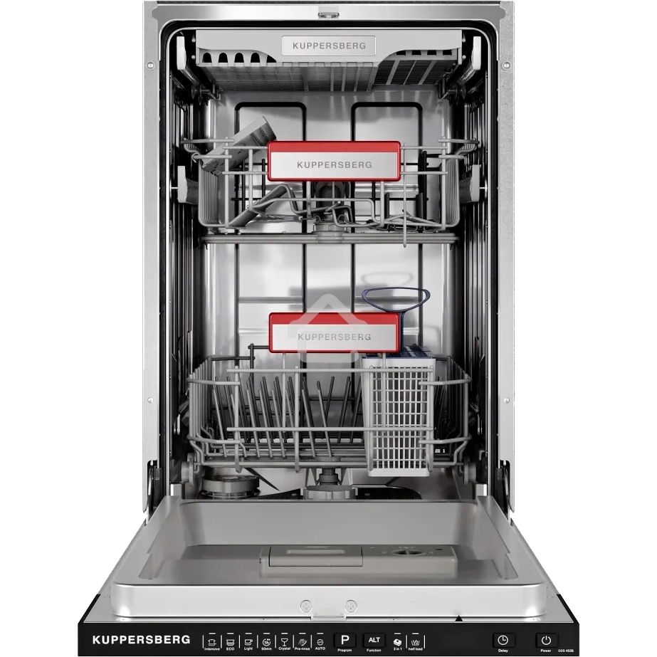 Встраиваемая посудомоечная машина Kuppersberg GGS 4535, черный, 44.8 см, 11 компл., 49 дБ, класс A++