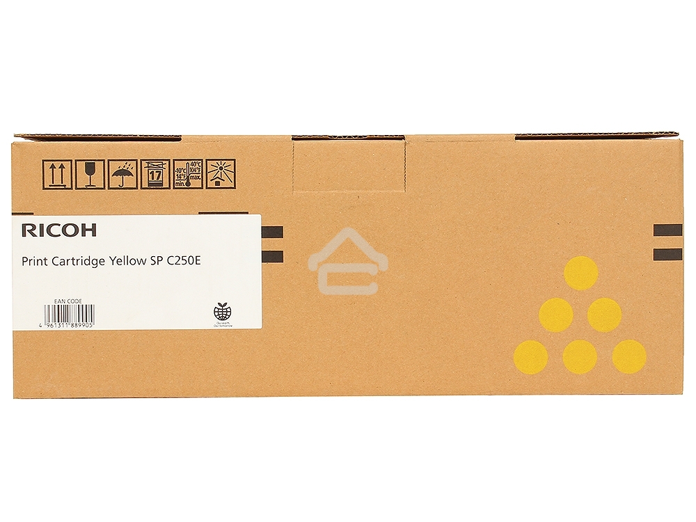 Картридж лазерный Ricoh тип SPC250E желтый для SP C250DN/C250SF 1600 отп.