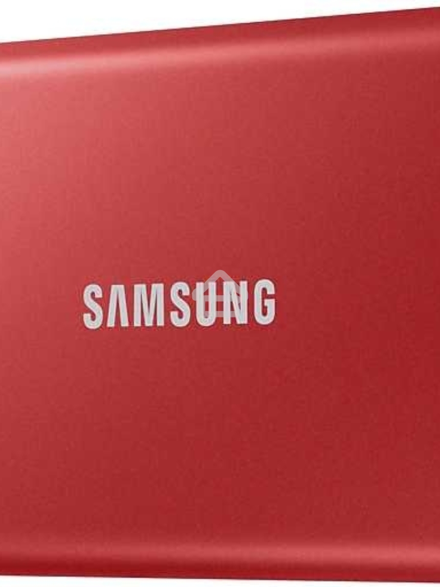 Твердотельный накопитель Samsung SSD 2TB T7, USB Type-C, R/W 1000/1050MB/s, красный