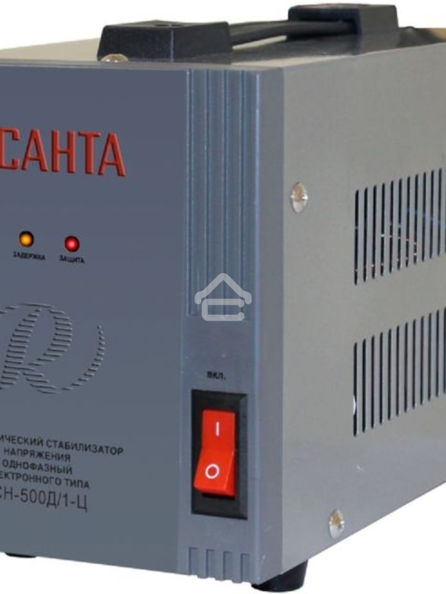 Стабилизатор напряжения Ресанта АСН-1000Д/1-Ц электронный однофазный серый