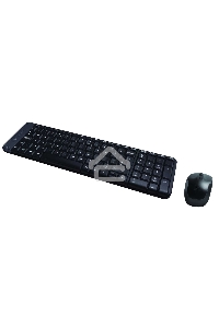 Клавиатура + мышь Logitech MK220 клав:черный мышь:черный USB беспроводная