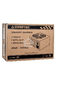 Блок питания Chieftec RTL GPS-600A8, 600Вт, 80 PLUS, 120мм, черный
